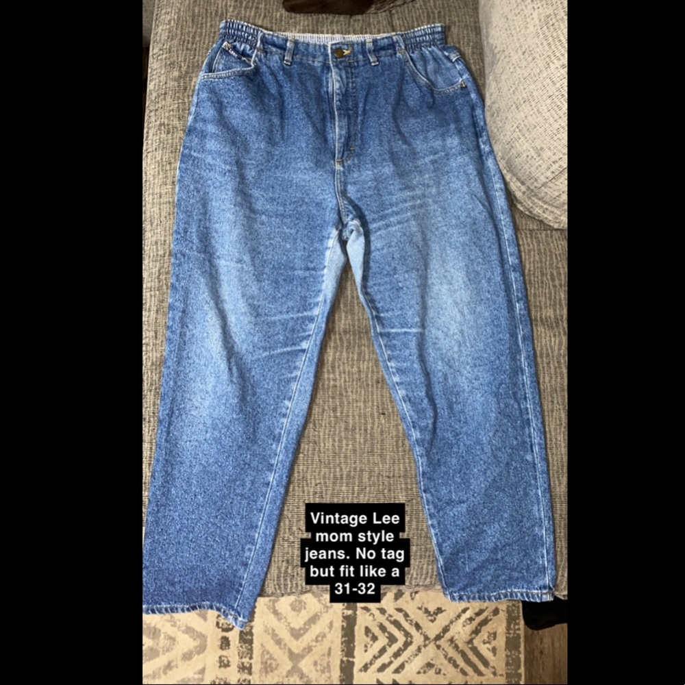 Vintage Lee mom style jeans